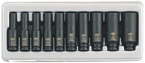 Sunex 1811 10 Piece 1/4" Drive Deep SAE Impact Socket Set - MPR Tools & Equipment