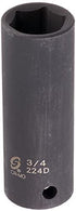 Sunex 224d 1/2-Inch Drive 3/4-Inch Deep Impact Socket - MPR Tools & Equipment