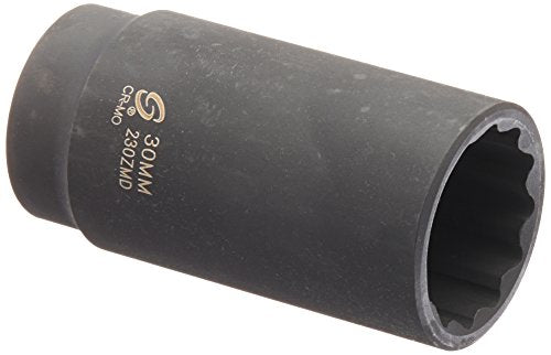 Sunex 230zmd 1/2-Inch Drive 30-mm 12-Point Deep Impact Socket - MPR Tools & Equipment