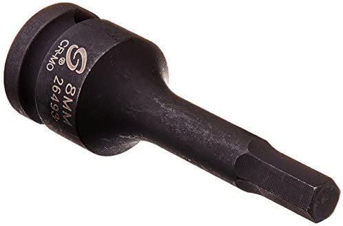 Sunex 26493 1/2" Drive 8-mm Hex Impact Socket - MPR Tools & Equipment