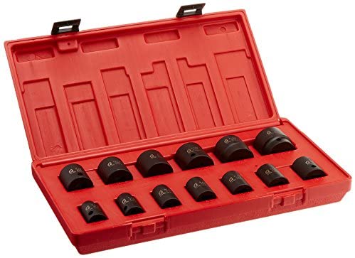 Sunex 2650 SAE Impact Socket Set, 1/2-Inch Drive - MPR Tools & Equipment