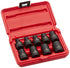 Sunex 2690SE 1/2-Inch Drive External Star Impact Socket Set, Standard, 6-Point, Cr-Mo, E10 - E24, 9-Piece - MPR Tools & Equipment