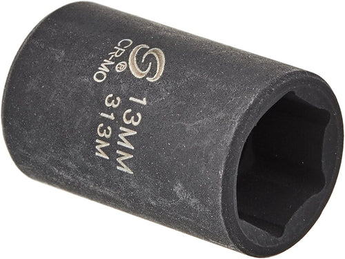 Sunex 313m 3/8-Inch Drive 13-Mm Impact Socket - MPR Tools & Equipment