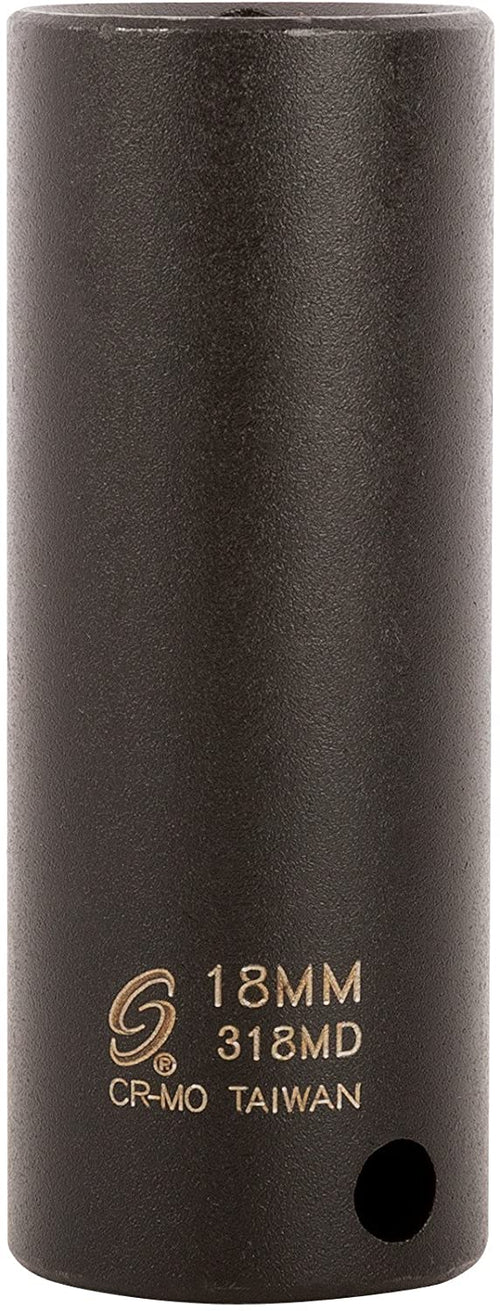 Sunex 318md 3/8-Inch Drive 18-Mm Deep Impact Socket - MPR Tools & Equipment