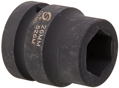 Sunex 526M 1" Drive 26mm Impact Socket - MPR Tools & Equipment