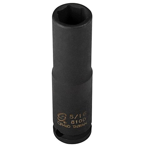 Sunex 810d 1/4-Inch Drive 5/16-Inch Deep Impact Socket - MPR Tools & Equipment