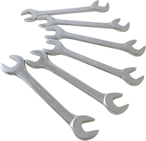 Sunex 9926 Jumbo Metric Angle Head Wrench Set. 20mm - 25mm. CR-MO. 6-Piece - MPR Tools & Equipment