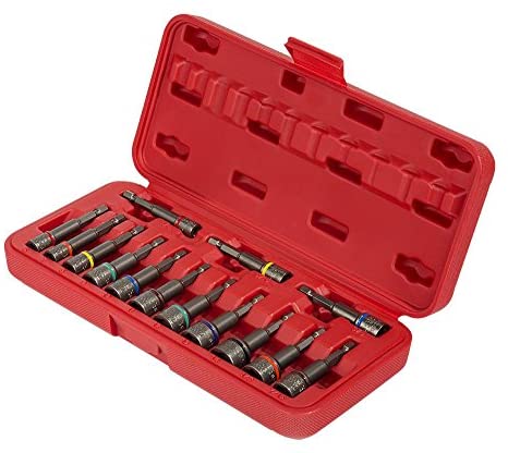 Sunex 9933 14Piece Impact Ready Magnetic Nut Setters Set (SAE/Mm). - MPR Tools & Equipment