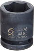 Sunex Tools 0436 3/4 in. Drive 1-1/8 in. Impact Socket - MPR Tools & Equipment