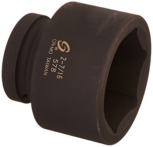 Sunex Tools 0578 1 in. Drive 2-7/16 in. Impact Socket - MPR Tools & Equipment