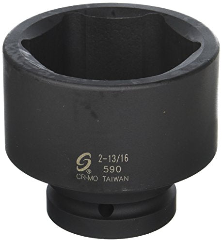 Sunex Tools 0590 1 in. Drive 2-13/16 in. Impact Socket - MPR Tools & Equipment