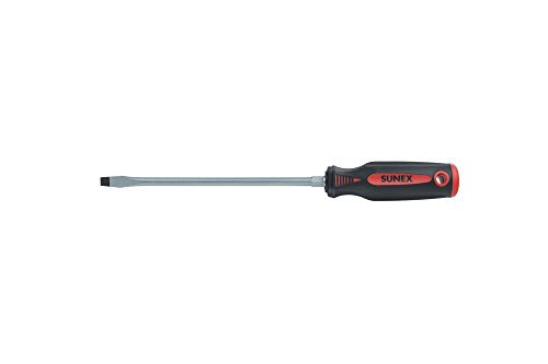 Sunex Tools 11S5X8H Slotted Screwdriver 5/16" x 8" W Bolster - MPR Tools & Equipment