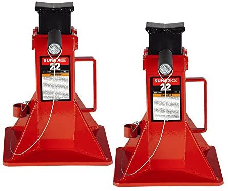 Sunex Tools 1522A 22-Ton Jack Stands, Pair - MPR Tools & Equipment