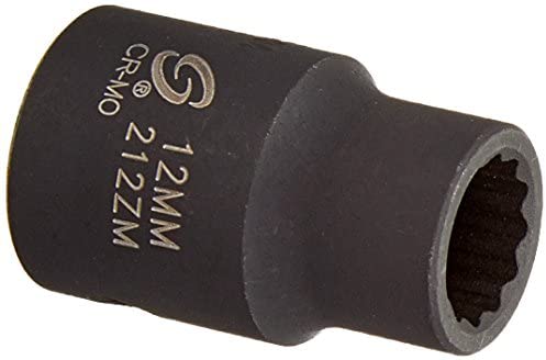 Sunex Tools 212ZM 1/2 in. Drive 12-mm 12-Point Impact Socket - MPR Tools & Equipment