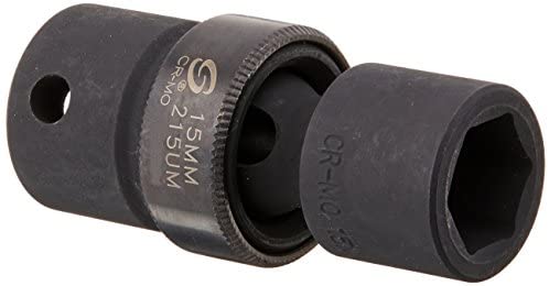 Sunex Tools 215UM 1/2 in. Drive 15-mm Universal Impact Socket - MPR Tools & Equipment