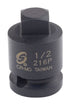 Sunex Tools 216P 1/2 in. Drive 1/2 in. Male Pipe Plug Socket - MPR Tools & Equipment