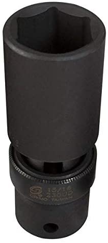 Sunex Tools 216ud 1/2 in. Drive 1/2 in. Deep Universal Impact Socket - MPR Tools & Equipment