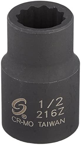 Sunex Tools 216z 1/2 in. Drive 1/2 in. 12-Point Impact Socket - MPR Tools & Equipment