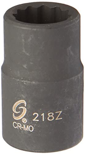 Sunex Tools 218z 1/2" Drive 9/16" 12-Point Impact Socket - MPR Tools & Equipment