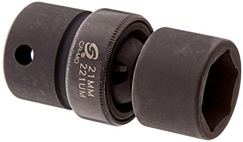 Sunex Tools 221UM1/2 in. Drive 21-mm Universal Impact Socket - MPR Tools & Equipment