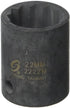 Sunex Tools 222ZM 1/2 in. Drive 22-mm 12-Point Impact Socket - MPR Tools & Equipment