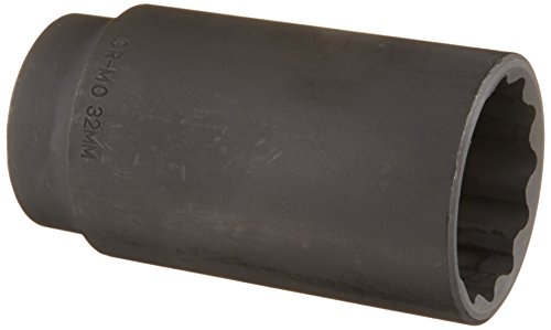 Sunex Tools 232ZMD 1/2 in. Drive 32-mm 12-Point Deep Impact Socket - MPR Tools & Equipment