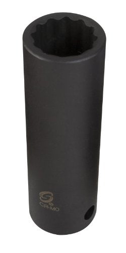 Sunex Tools 242ZD 1/2 in. Drive 1-5/16 in. 12 Point Deep Impact Socket - MPR Tools & Equipment