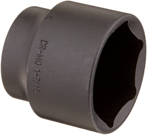 Sunex Tools 246, ½" Drive, 1-7/16" Impact Socket, Cr-Mo Alloy Steel, Radius Corner Design, Chamfered Openings, Dual Size Markings, Meets ANSI Standards - MPR Tools & Equipment