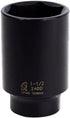 Sunex Tools 248D 1/2 in. Deep Drive 6 Point Impact Socket 1-1/2 in. - MPR Tools & Equipment