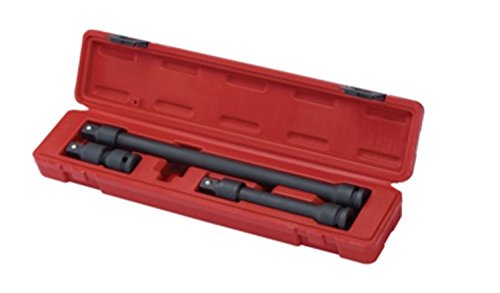 Sunex Tools 2501 1/2 in. Drive Locking Impact Extension Set, 3 pieces - MPR Tools & Equipment