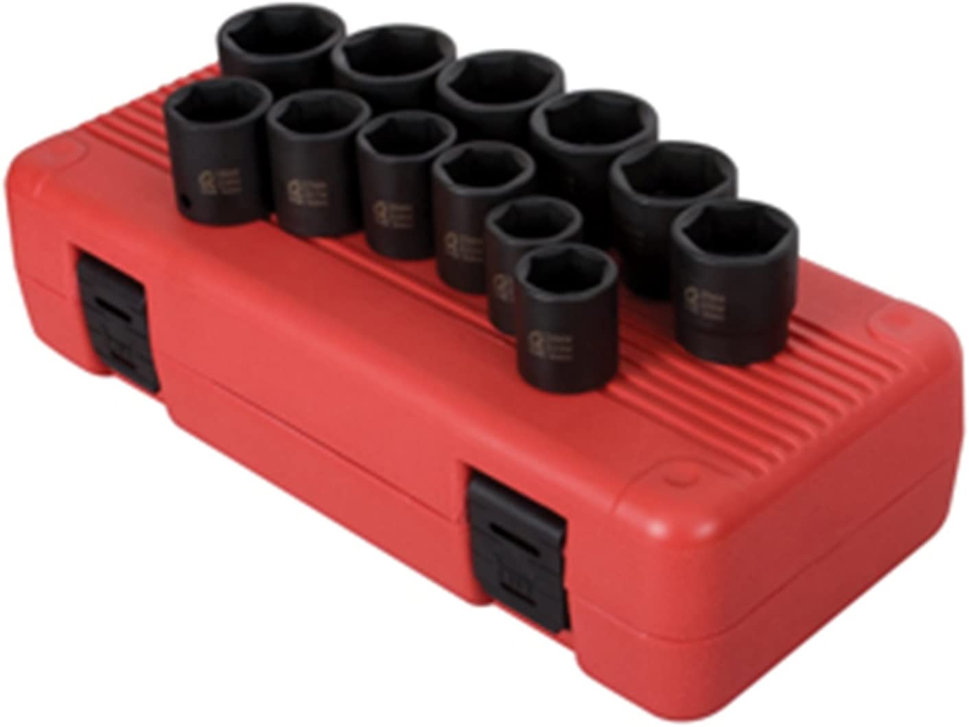 Sunex Tools 2692 1/2 in. Drive Metric Impact Socket Set, 12 Piece - MPR Tools & Equipment