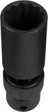 Sunex Tools 312MZUD 3/8? Drive 12Mm 12-Point Universal Deep Impact Socket - MPR Tools & Equipment