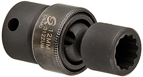 Sunex Tools 312ZUM International 312ZUM 3/8" Dr. 12mm 12 Point Universal Impact Socket for Ford Driveshafts - MPR Tools & Equipment