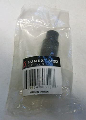 Sunex Tools 312d 3/8 in. Drive 3/8 in. Deep Impact Socket - MPR Tools & Equipment