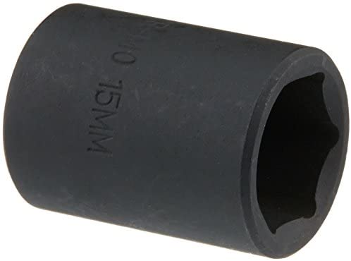 Sunex Tools 315M 3/8 in. Drive 15-mm Impact Socket - MPR Tools & Equipment