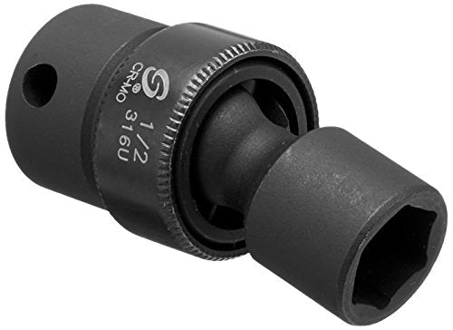 Sunex Tools 316u 3/8 in. Drive 1/2 in. Universal Impact Socket - MPR Tools & Equipment