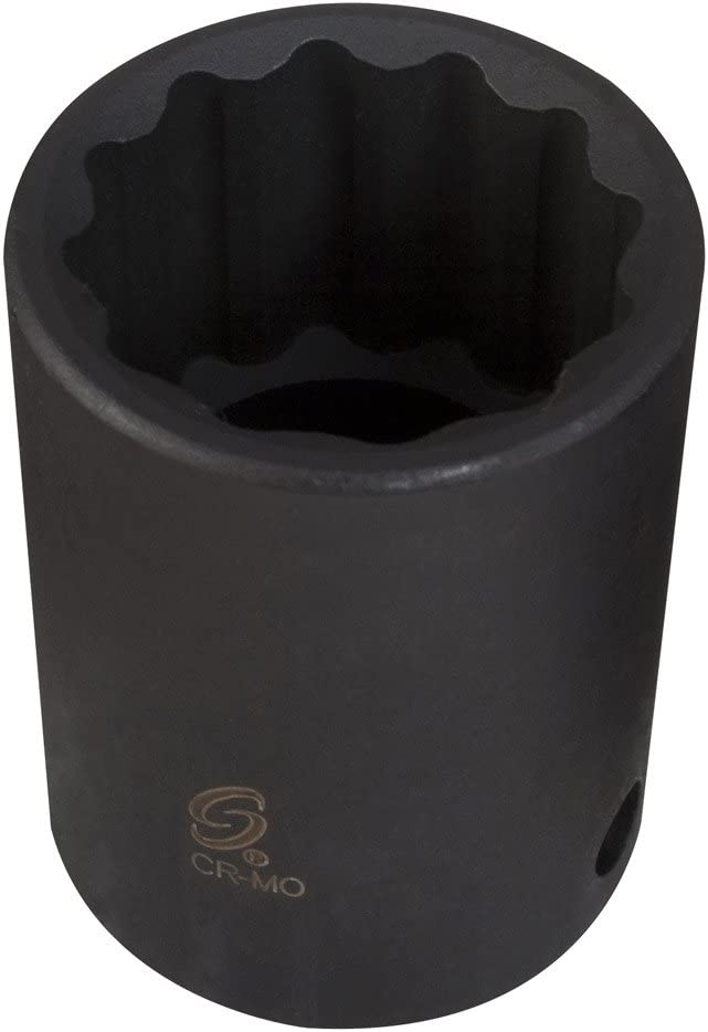 Sunex Tools 319MZ 3/8 in. Drive 19-mm 12-Point Metric Standard Impact Socket - MPR Tools & Equipment