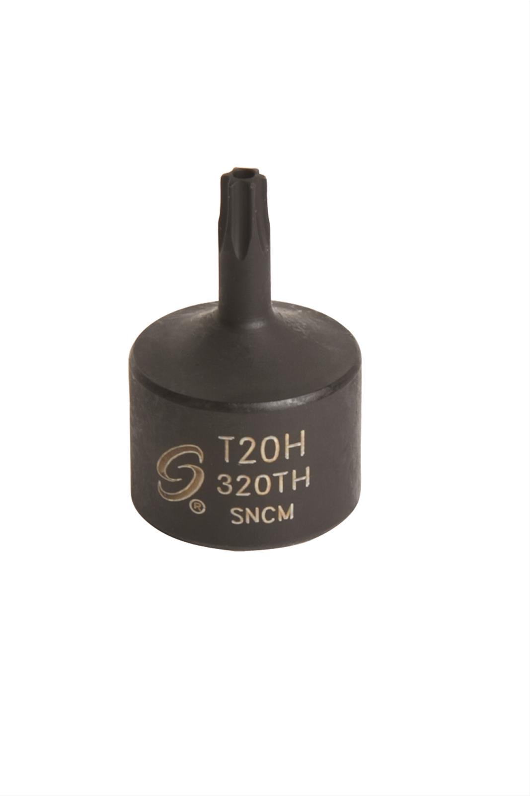 Sunex Tools 320TH 3/8" Dr. T20H Stubby Tamperproof Internal Star Impact Socket - MPR Tools & Equipment