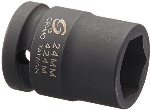 Sunex Tools 424M 3/4 in. Drive 24-mm Impact Socket - MPR Tools & Equipment