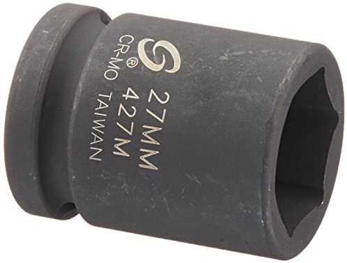 Sunex Tools 427M 3/4 in. Drive 27-mm Impact Socket - MPR Tools & Equipment