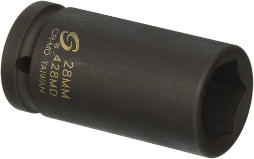 Sunex Tools 428MD 3/4 in. Drive 28-mm Deep Impact Socket - MPR Tools & Equipment