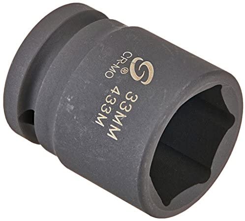 Sunex Tools 433M 3/4 in. Drive 33-mm Impact Socket - MPR Tools & Equipment