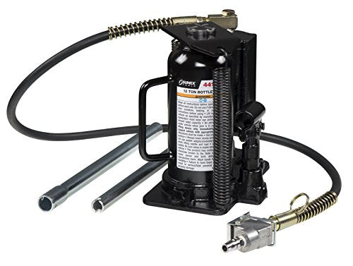 Sunex Tools 4412AH Fully Welded Heavy Duty 12 Ton Air Hydraulic Bottle Jack - MPR Tools & Equipment