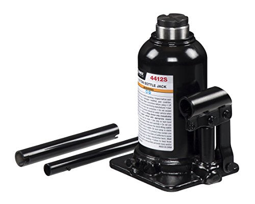 Sunex Tools 4412S Fully Welded Heavy Duty 12 Ton Short Bottle Jack, - MPR Tools & Equipment