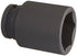 Sunex Tools 441MD 3/4 in. Drive Deep 6 Point Metric Impact Socket, 41-mm - MPR Tools & Equipment