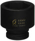 Sunex Tools 444M 3/4" Drive Standard 6 Point Metric Impact Socket 44mm - MPR Tools & Equipment