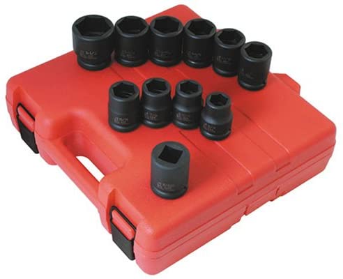 Sunex Tools 4682 11 Piece 3/4 in. Drive Truck Service Impact Socket Set - MPR Tools & Equipment