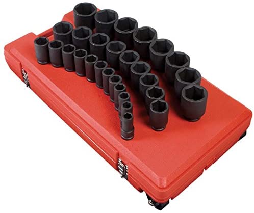 Sunex Tools 4695 3/4 in. Drive SAE Deep Master Socket Set, 29 pieces - MPR Tools & Equipment