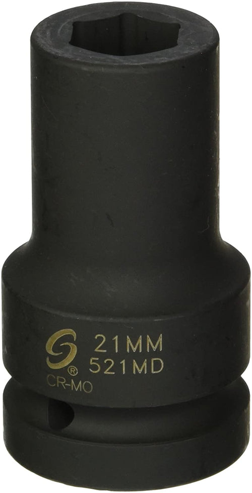 Sunex Tools 521MD 1 in. Drive 21mm Deep Impact Socket - MPR Tools & Equipment