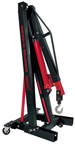 Sunex Tools 5222 2-Ton Folding Engine Crane with Dual Pump Pistons - MPR Tools & Equipment